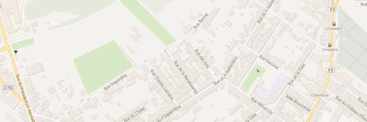 Plan du 28 Rue de la Renaissance à Saint-Quentin
