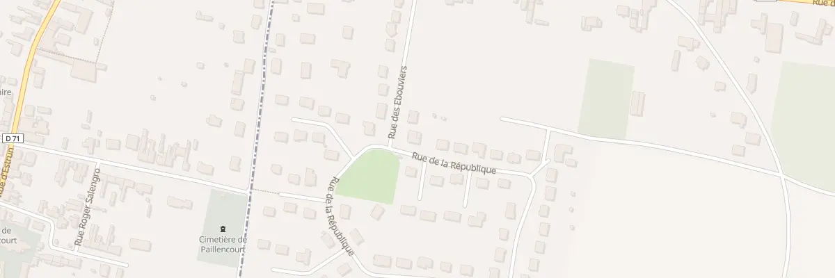 Plan du 1 Rue des Ebouviers à Estrun