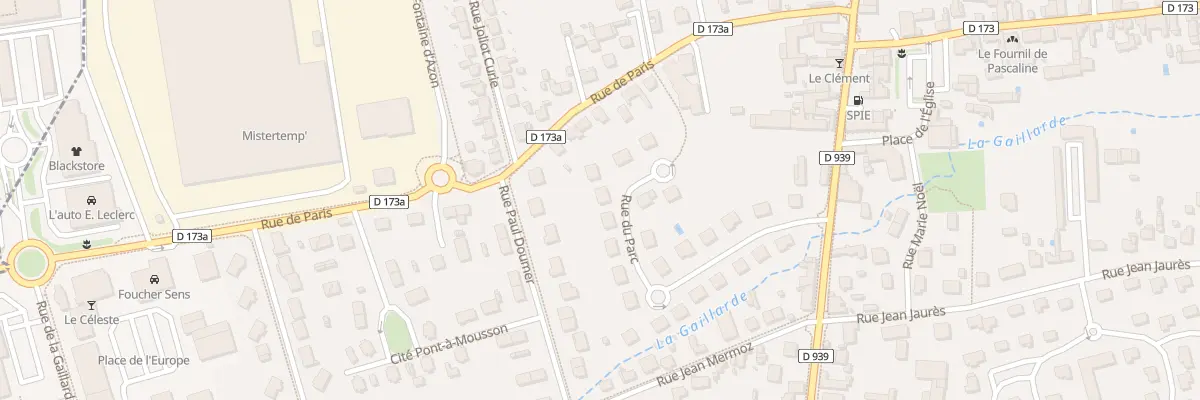 Plan du 25 Rue du Parc à Saint-Clément