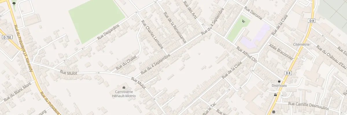 Plan du 32 Rue du 4 Septembre à Saint-Quentin