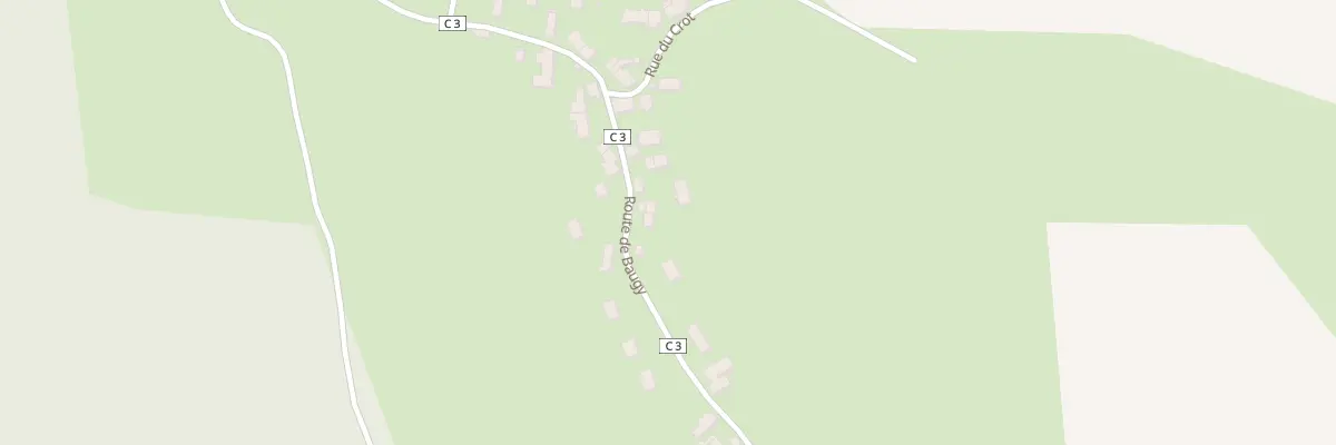 Plan du 132B Rte de Baugy à Montigny-aux-Amognes