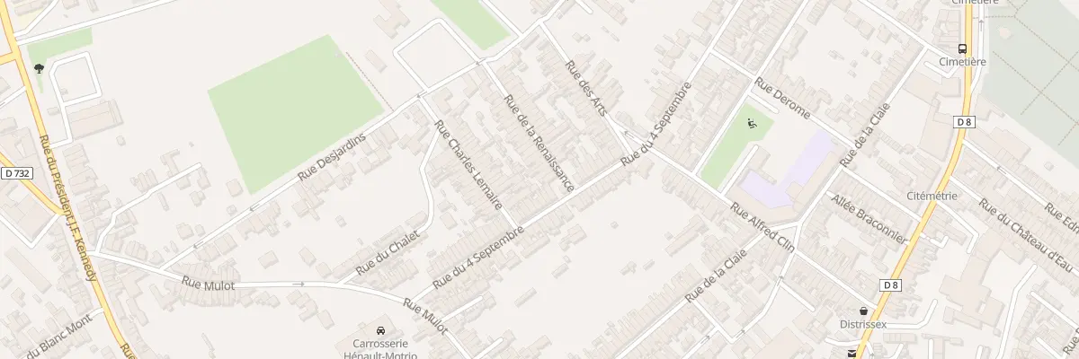 Plan du 5 Rue de la Renaissance à Saint-Quentin
