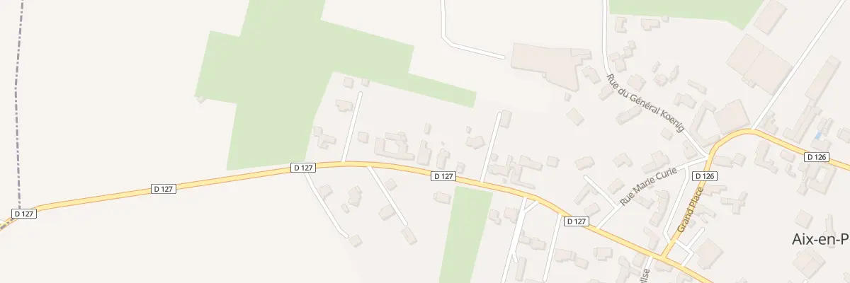 Plan du 270 Rue d’Orchies à Aix-en-Pévèle