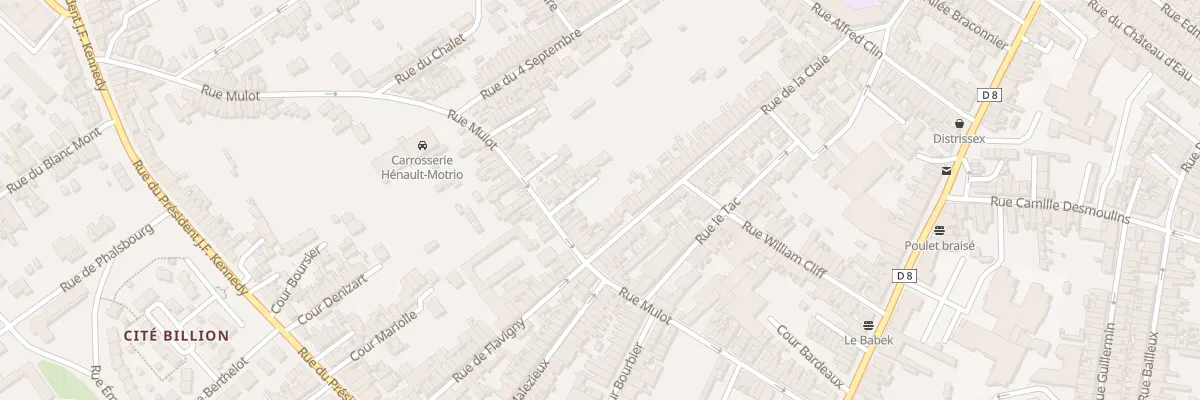 Plan du 62 Rue Mulot à Saint-Quentin