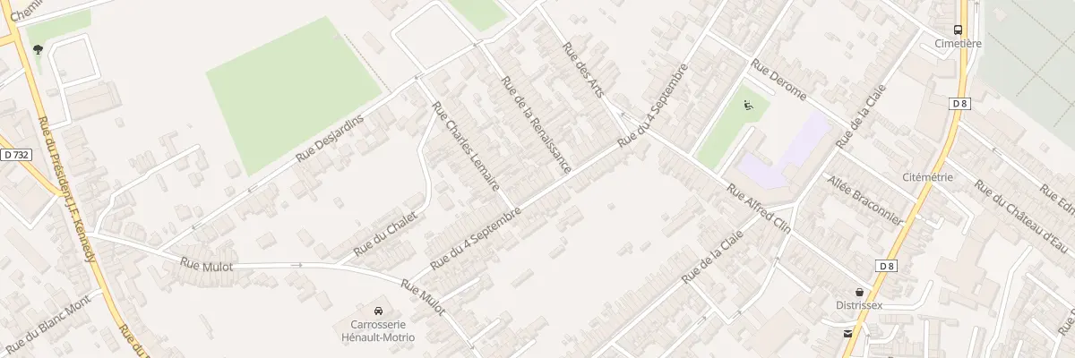Plan du 43 Rue du 4 Septembre à Saint-Quentin