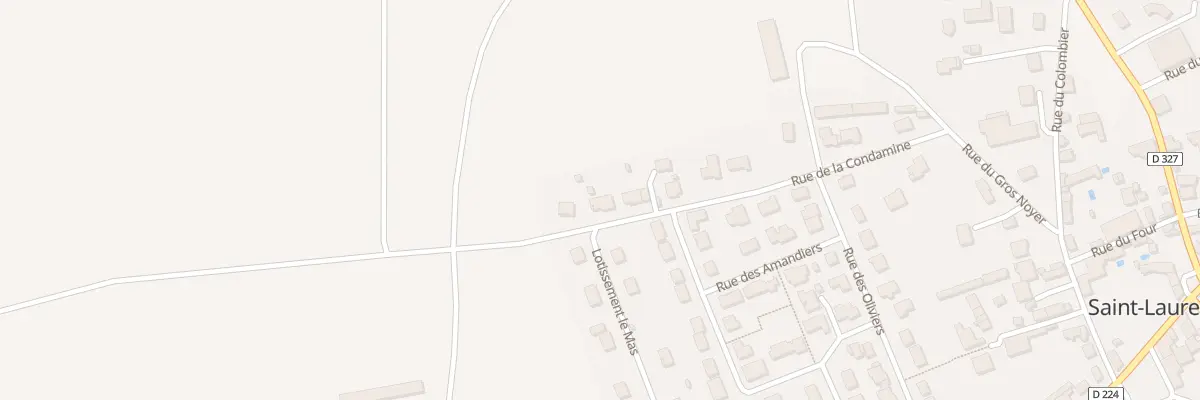 Plan du 18 Rue de la Condamine à Saint-Laure