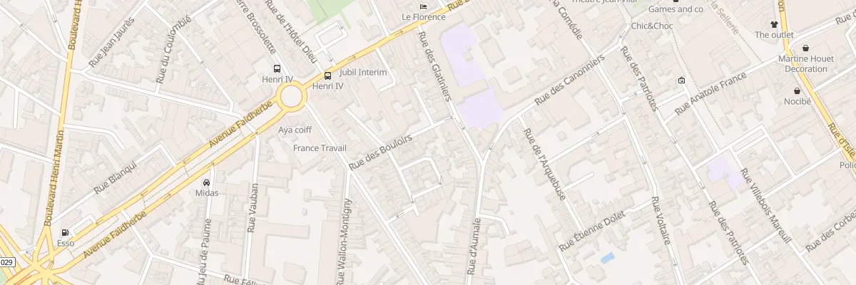 Plan du 5 Rue des Bouloirs à Saint-Quentin