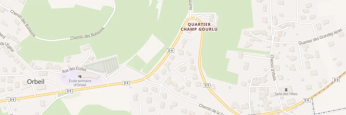 Plan du 5 Imp de Saurette à Orbeil
