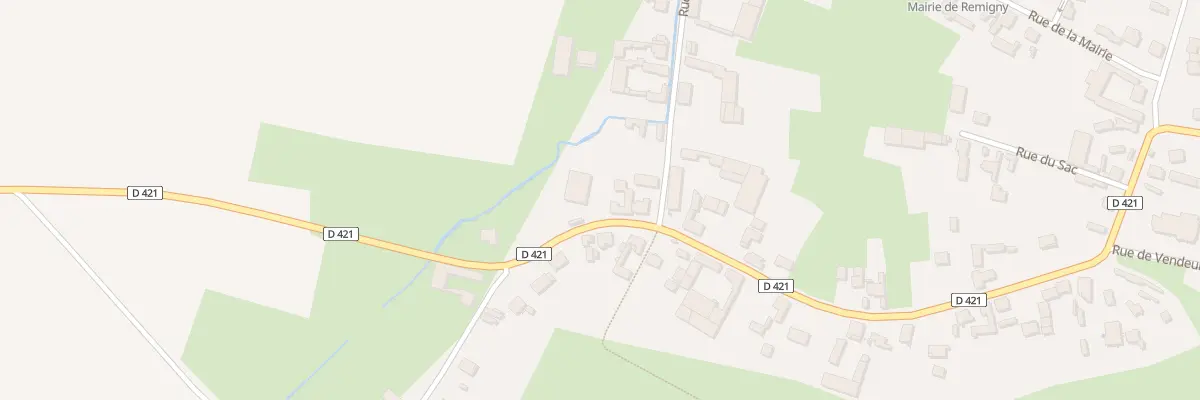 Plan du 2 Rue de Liez à Remigny