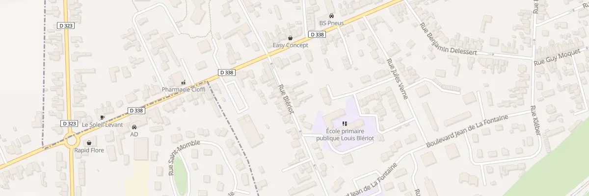 Plan du 5 Rue Blériot à Tergnier