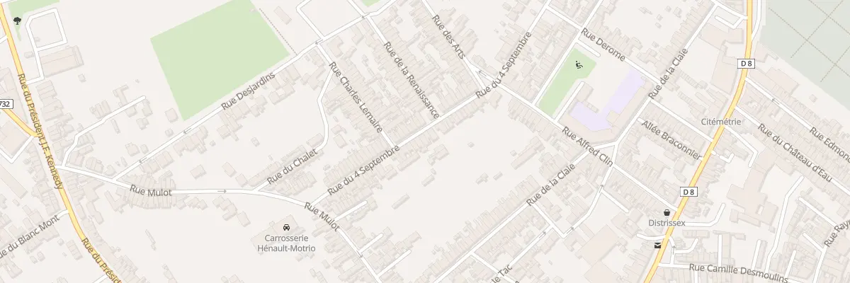 Plan du 40 Rue du 4 Septembre à Saint-Quentin
