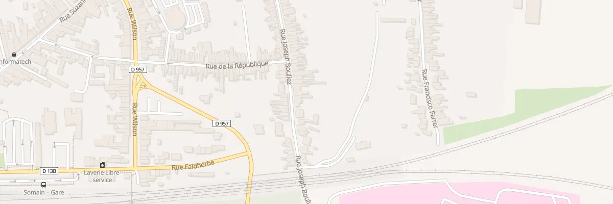 Plan du 53 Rue Joseph Bouliez à Somain