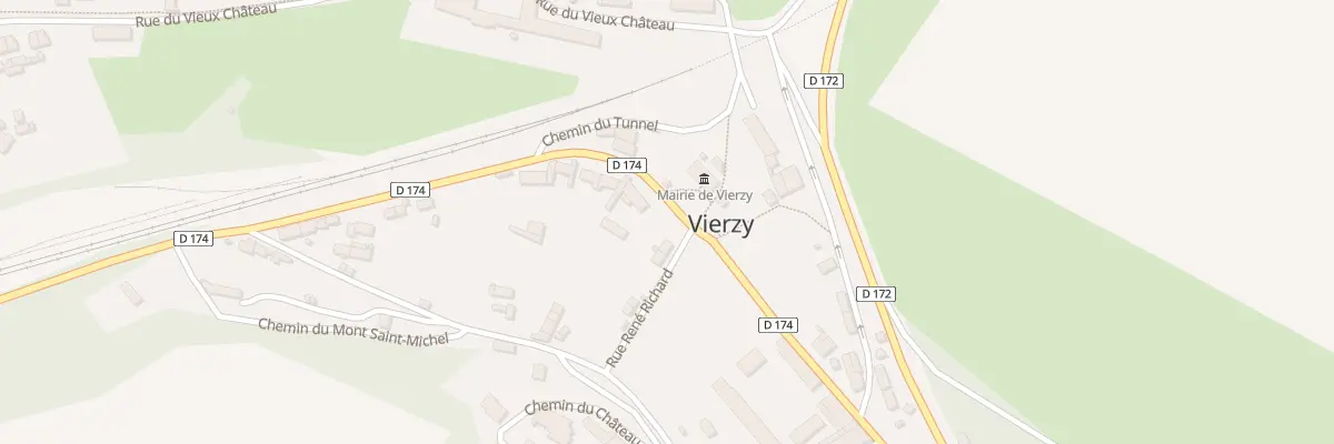Plan du 1 Rue René Richard à Vierzy