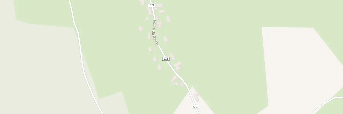 Plan du 122 Rte de Baugy à Montigny-aux-Amognes