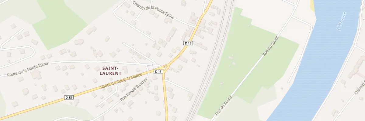 Plan du 33 Rue du Grain d’Anis à Villeneuve-sur-Yonne
