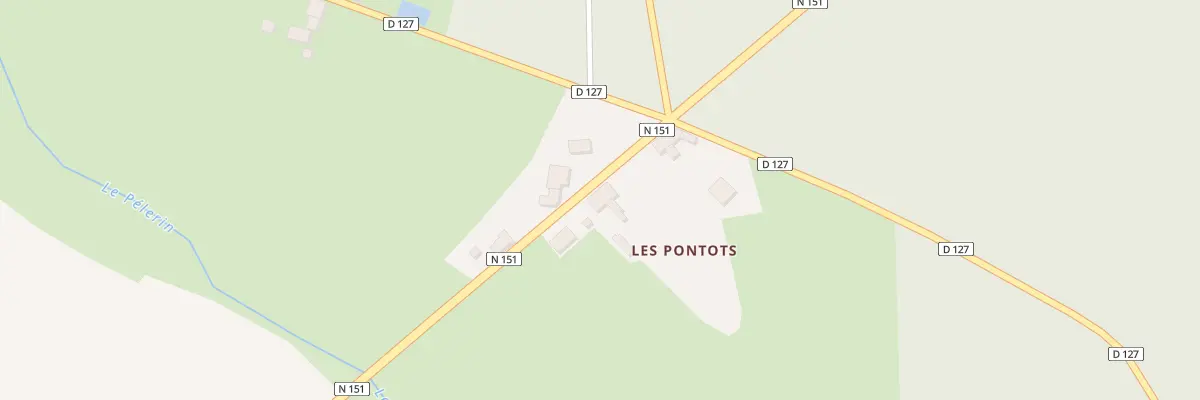 Plan du 1 Rte Nationale à Saint-Malo-en-Donziois
