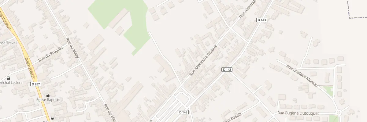 Plan du 7B Rue Alexandre Bisiaux à Somain
