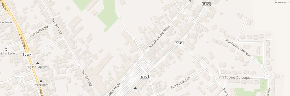 Plan du 3 Rue Alexandre Bisiaux à Somain