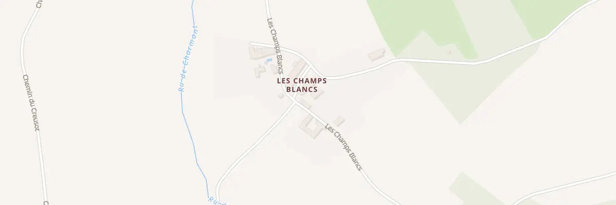 Plan du 3 Les Champs Blancs au Val d’Ocre