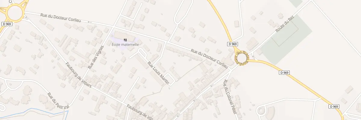 Plan du 15 Rue du Docteur Corlieu à Charly-sur-Marne