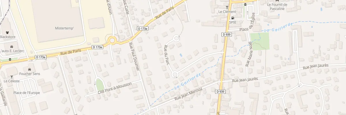 Plan du 14 Rue du Parc à Saint-Clément