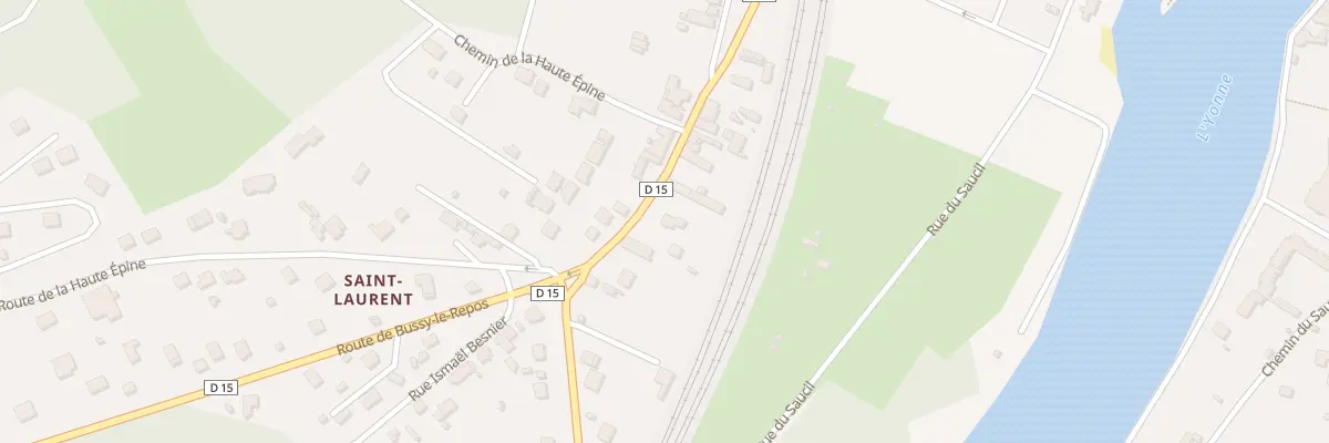 Plan du 29 Rue du Grain d’Anis à Villeneuve-sur-Yonne
