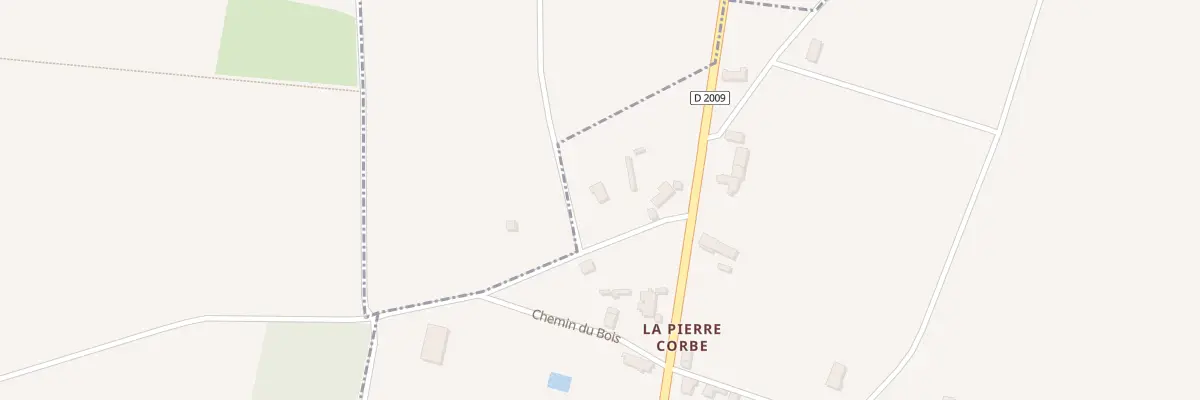 Plan du 5257 La Pierre Corbe à Contigny