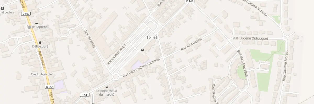 Plan du 43 Rue Jules Ferry à Somain