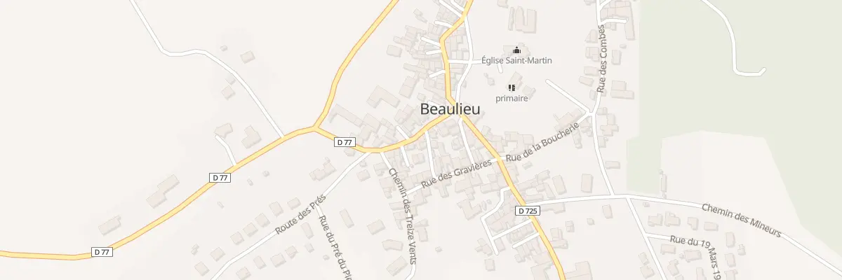 Plan du 2 Rle de la Boulangerie à Beaulieu