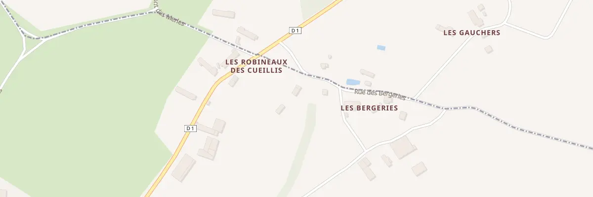 Plan du 148 Les Bergeries à Saints-en-Puisaye