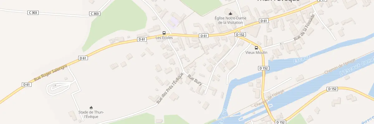 Plan du 58 Rue du Cdt Doise à Iwuy