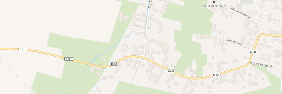 Plan du 1 Rue Bruyotte à Remigny