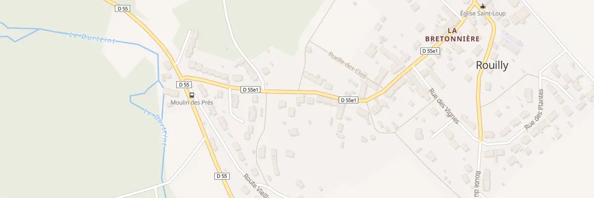 Plan du 39 Rue Grande à Rouilly