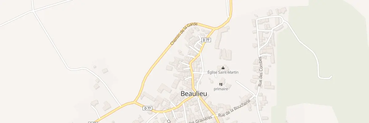 Plan du 11 Imp des Hirondelles à Beaulieu