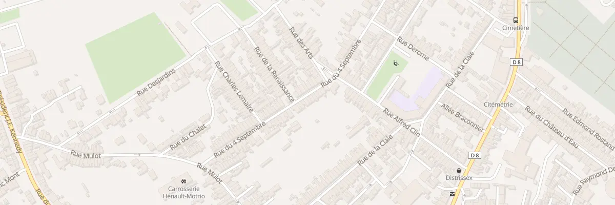 Plan du 56 Rue du 4 Septembre à Saint-Quentin