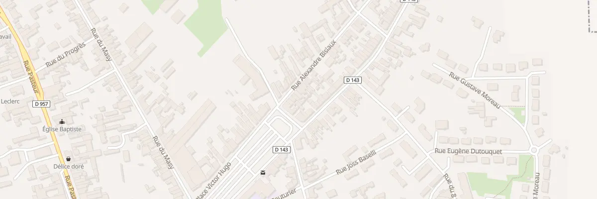 Plan du 8 Rue Alexandre Bisiaux à Somain
