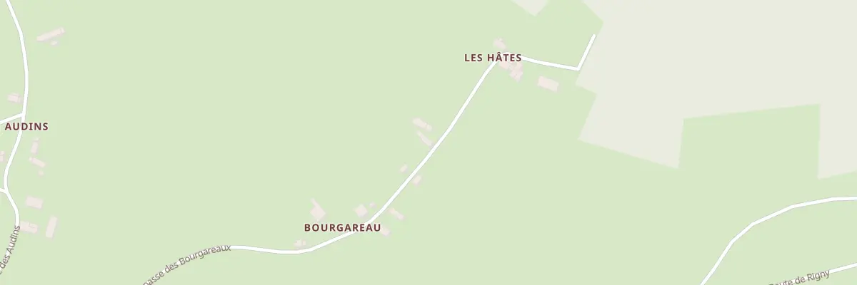 Plan du 21 Bourgareau à Nolay
