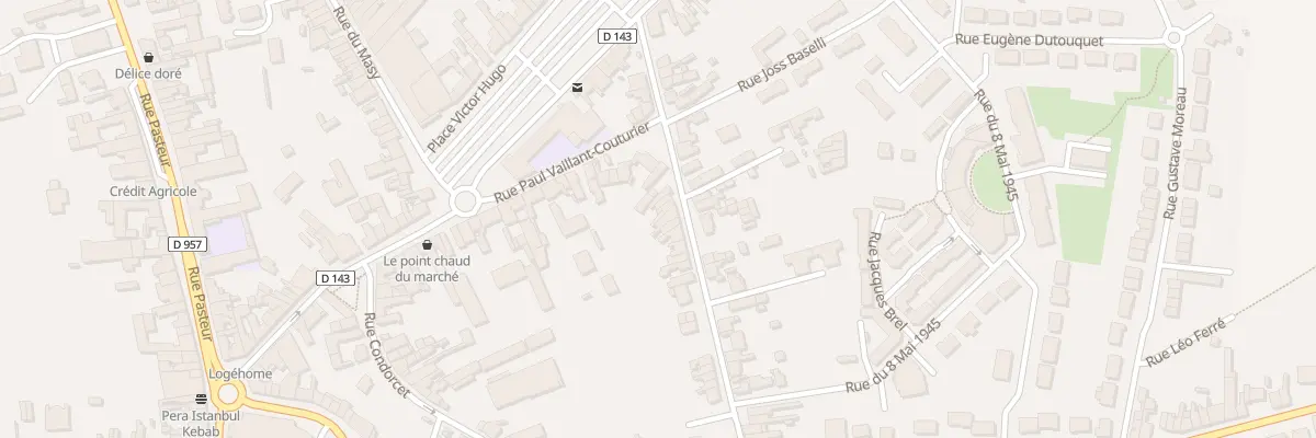 Plan du 33 Rue Jules Ferry à Somain