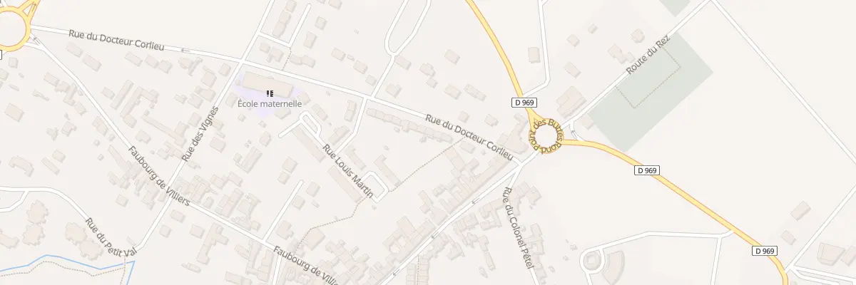 Plan du 9 Rue du Docteur Corlieu à Charly-sur-Marne