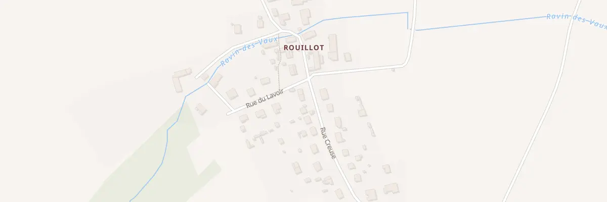 Plan du 15 Rue Creuse à Rouilly