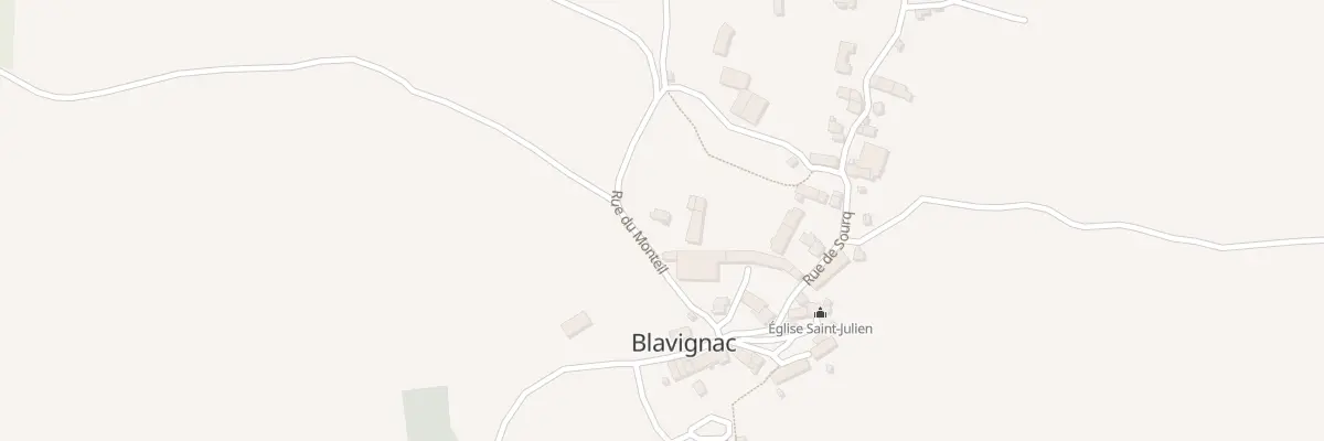 Plan du 5092 Blavignac à Blavignac