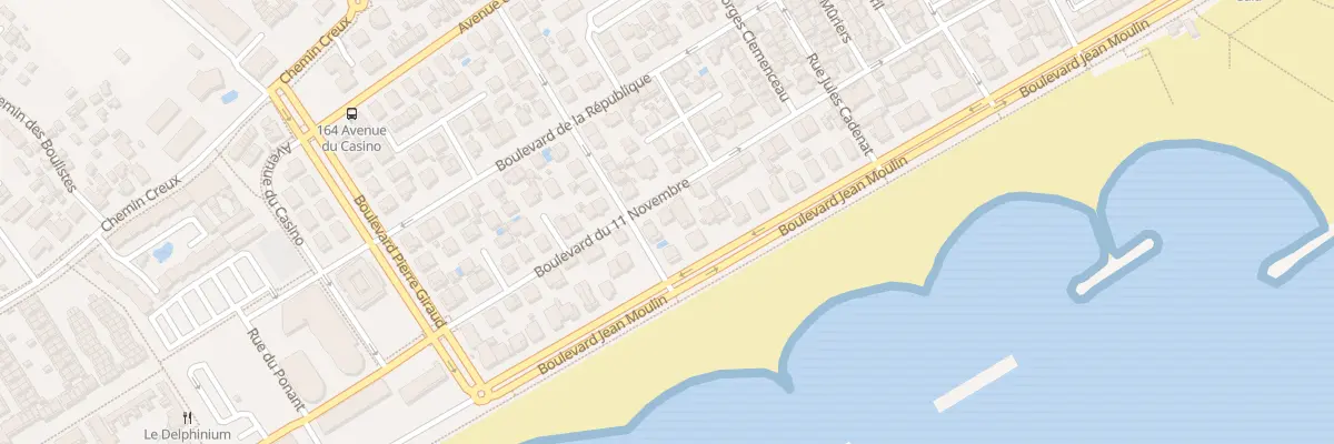 Plan du 39 Bd du Onze Novembre à Valras-Plage