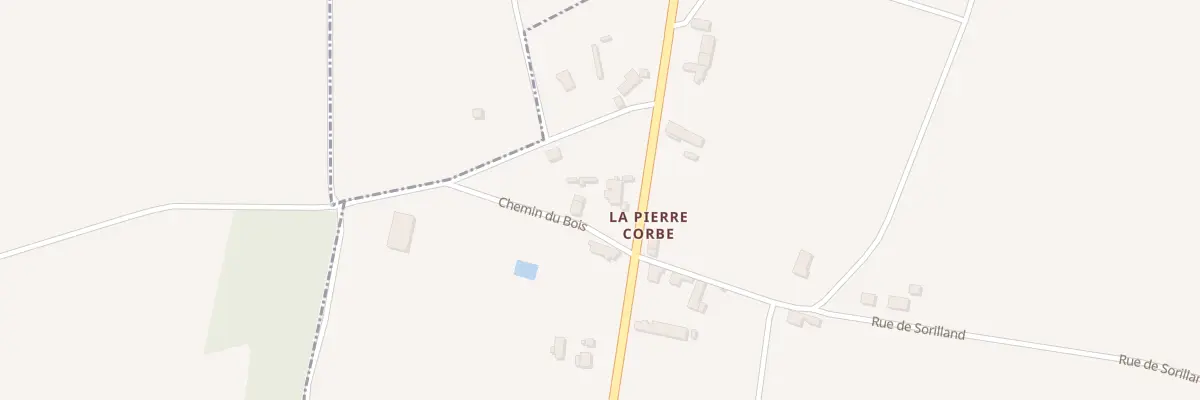 Plan du 1 Che du Bois à Contigny