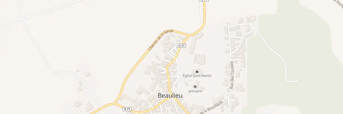 Plan du 9006 Rte du Saut - du - Loup à Beaulieu