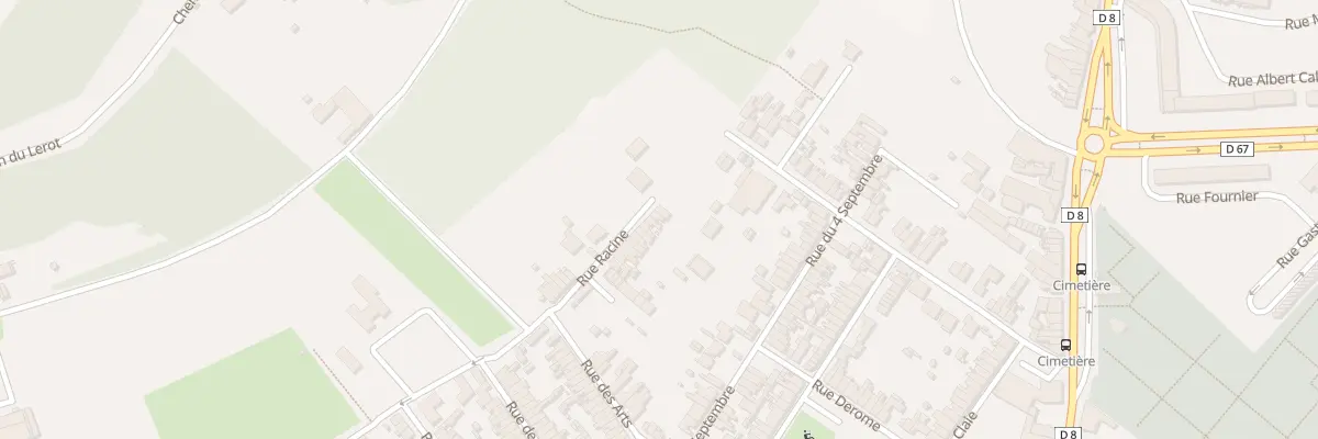 Plan du 26 Rue Racine à Saint-Quentin