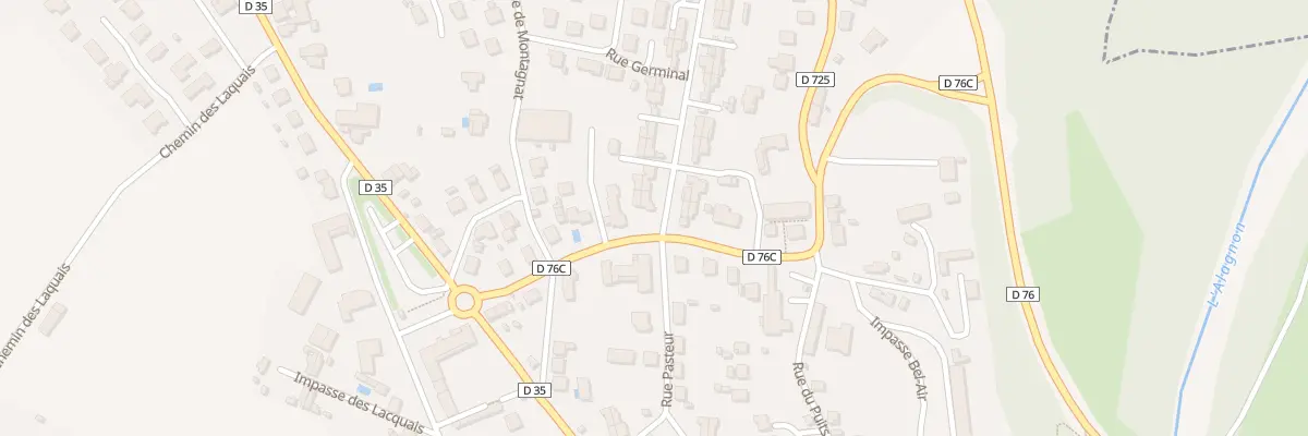 Plan du 1 Rue Germinal à Charbonnier-les-Mines