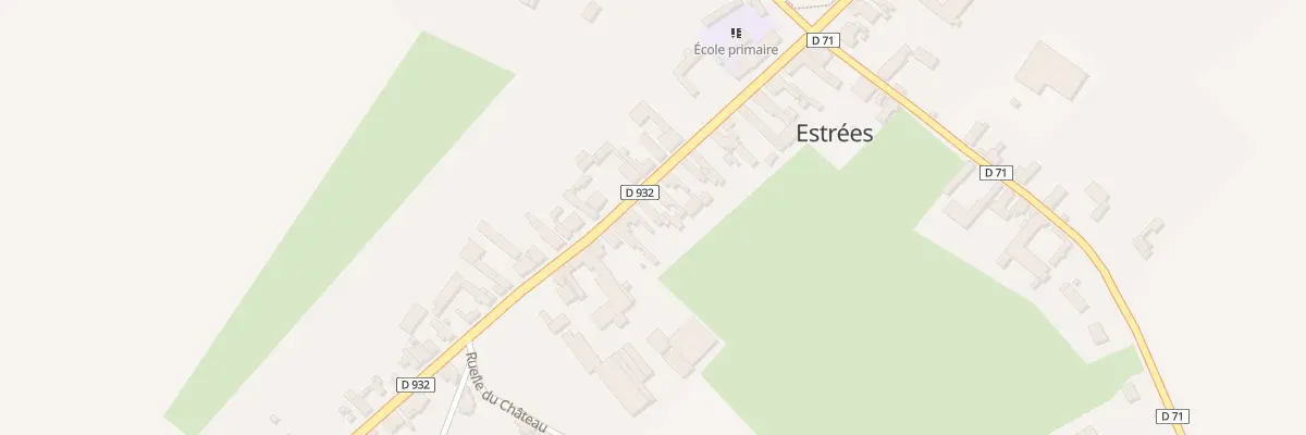 Plan du 15 Rue La Chaussee Brunehaut à Estrées