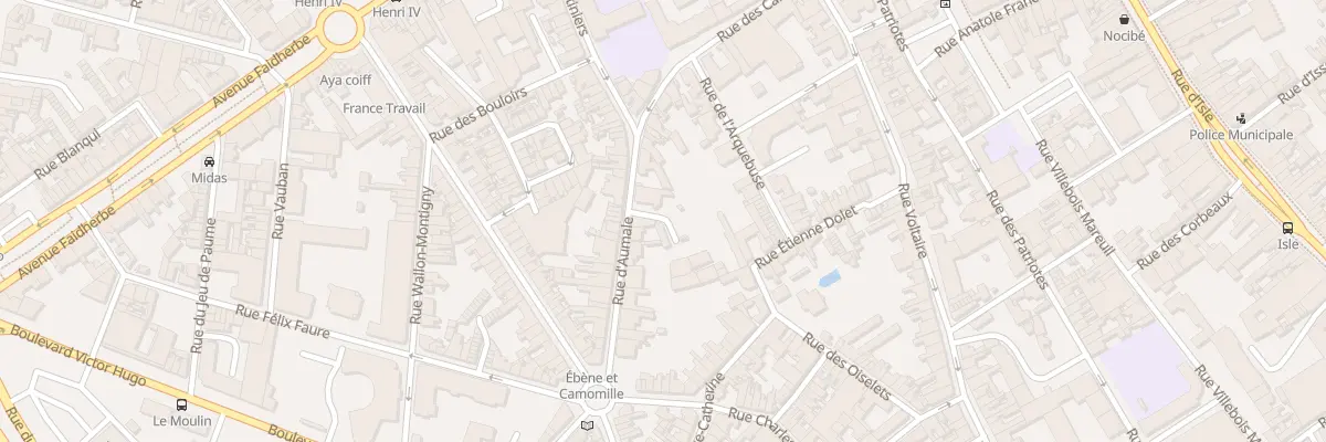 Plan du 15 Rue d’Aumale à Saint-Quentin