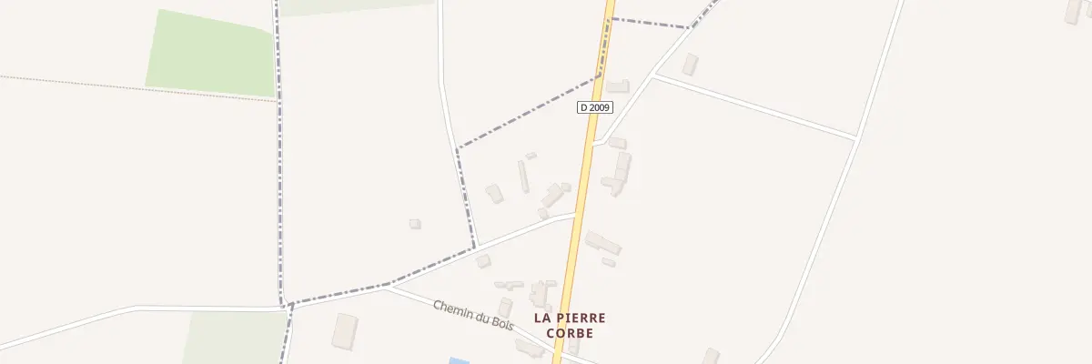 Plan du 1 Che de la Courcelle à Contigny