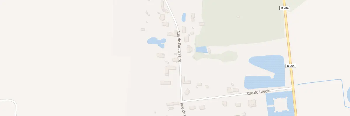 Plan du 29 Rue Fort A Faire à Courchamp
